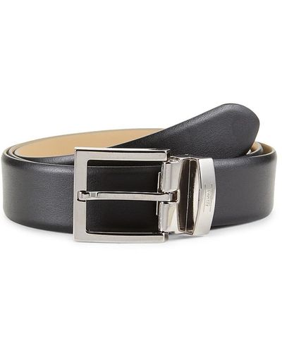 Armani Leather Belt - Black