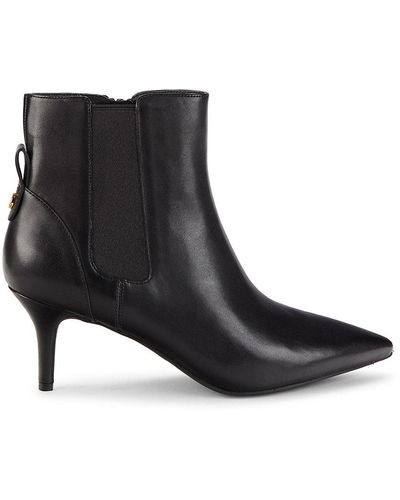 Cole Haan Go-to-park Leather Booties - Black