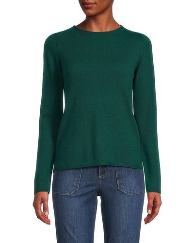 Sofiacashmere 'Relaxed Cashmere Jumper - Green