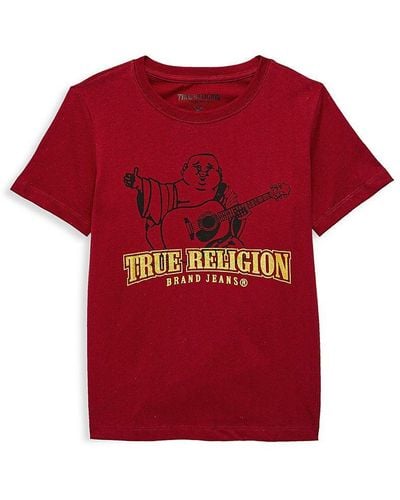 True Religion Buddha Logo Tee in White for Men Lyst
