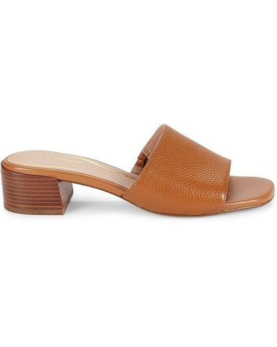 Cole Haan Calli Leather Sandals - Brown
