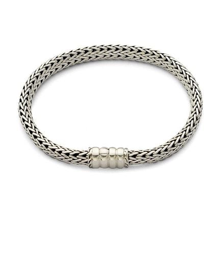 John Hardy Sterling Silver Women Chain Bracelet - Metallic