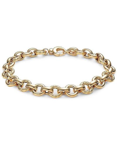 Saks Fifth Avenue 14k Yellow Gold Link Chain Bracelet - Metallic