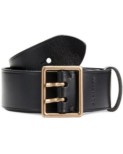 AllSaints Leather Belt - Black