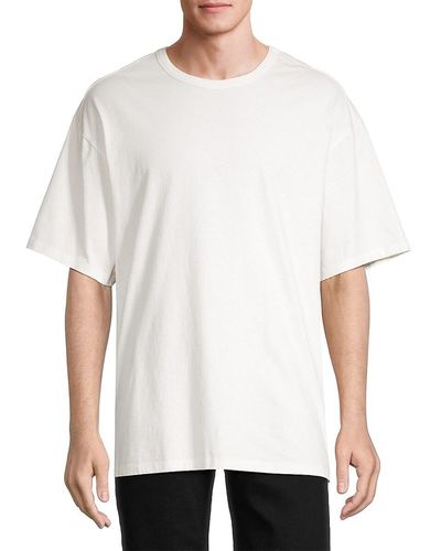 RTA Maze Crewneck T Shirt - White