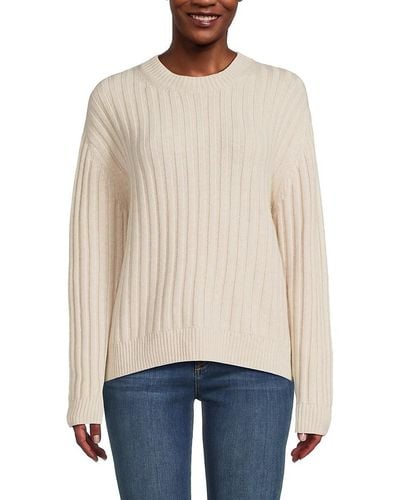 Twp Ribbed Cashmere Jumper - Natural