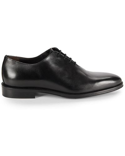 To Boot New York Corvallis Leather Oxford Shoes - Black