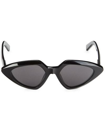 Sportmax 50mm Butterfly Sunglasses - Black