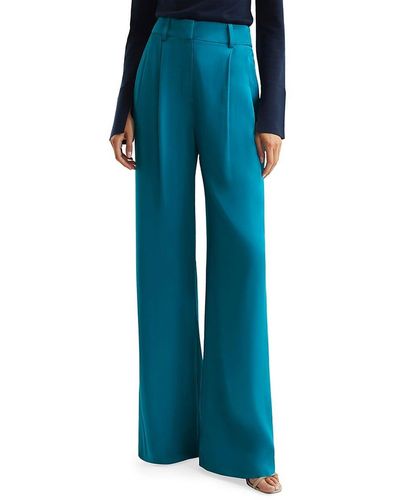 Women's Blue Trousers  Blue Cargo & Tailored Trousers - Reiss UK