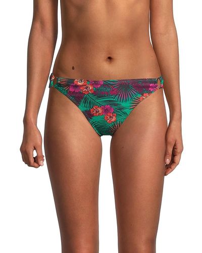 Gottex Tropical-print Bikini Bottom - Multicolour