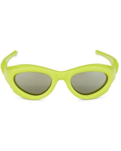 Bottega Veneta 51mm Cat Eye Sunglasses - Yellow