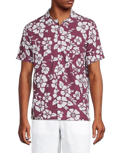 Onia 'Floral Short-Sleeve Shirt - Multicolour