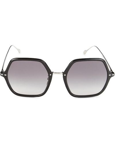 Isabel Marant 55mm Square Sunglasses - Black