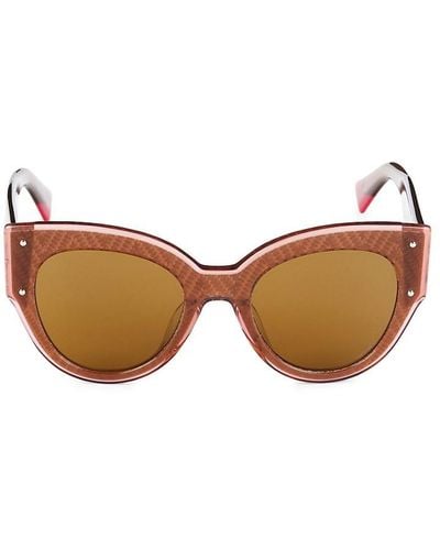 Missoni 51mm Cat Eye Sunglasses - Brown