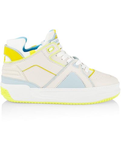 Just Don Tennis Courtside Mid-top Trainers - White
