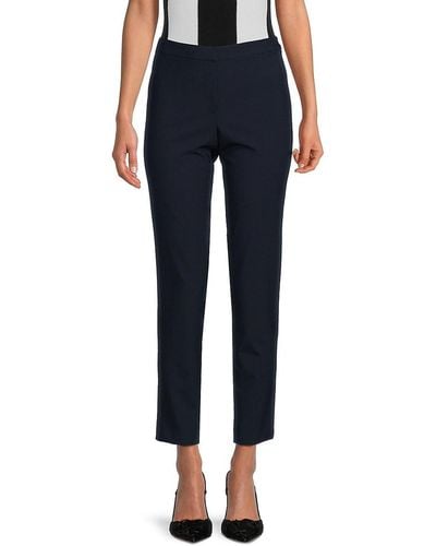Calvin Klein Solid Trousers - Blue