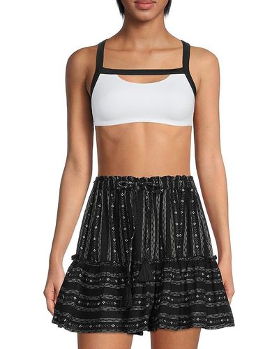 ELAN MINI SKIRT BLK213142 main image 1