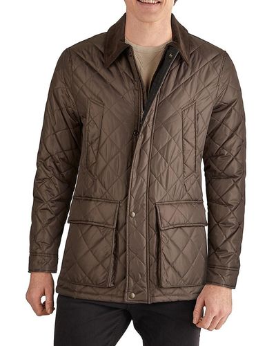 Cole Haan Quilted Field Jacket - Multicolor