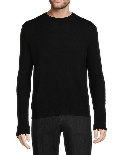 Zadig & Voltaire Liam Wool & Cashmere Sweater - Black