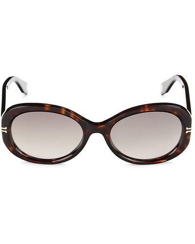 Marc Jacobs 56mm Cat Eye Sunglasses - Brown