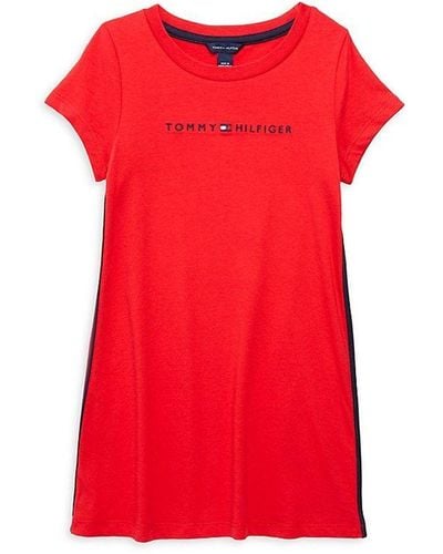 and to Sale dresses for Online Hilfiger off | Mini | Tommy 81% short Lyst up Women