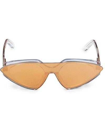 Sportmax 49mm Geometric Sunglasses - Natural