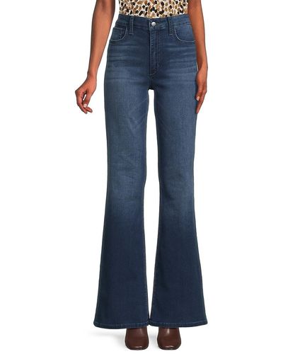 Joe's Jeans Camelia High Rise Flare Jeans - Blue