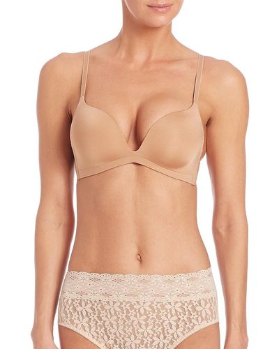 Wacoal Intuition Wire-free Push-up Bra - Natural