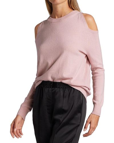 Bailey 44 Veronique Cold Shoulder Sweater - Pink
