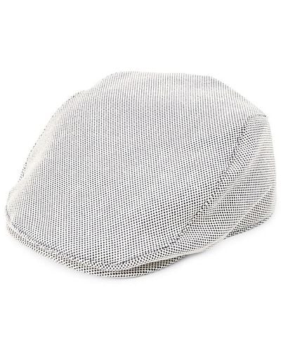 Cole Haan Two-Tone Canvas Ivy Cap - Gray