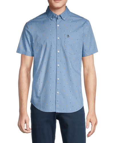 Original penguin casual button down best sale shirts
