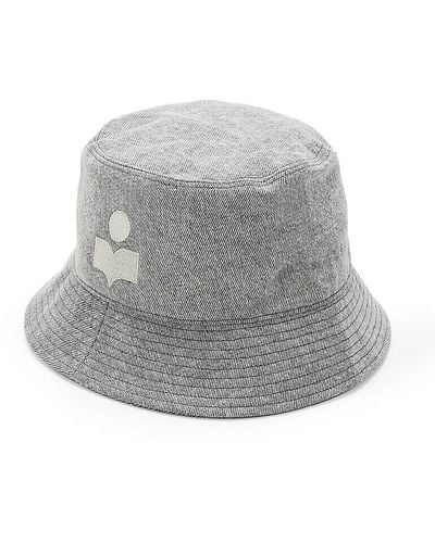 Isabel Marant Heathered Bucket Hat - Gray