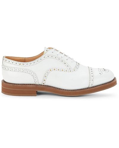 Church's Rodd Leather Wingtip Oxfords - White