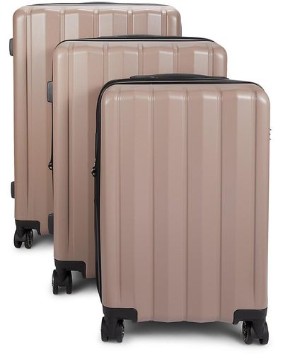 CALPAK Zyon Expandable 3-piece Luggage Set - Grey
