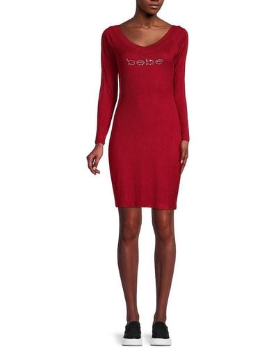 Bebe logo dress sale