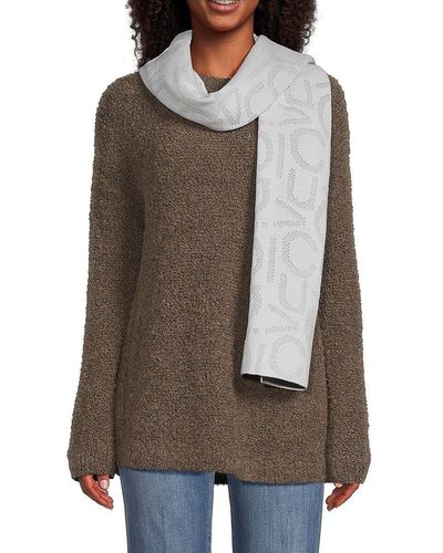 69% off mufflers | Klein for Women to and Lyst Scarves | Calvin Sale up Online