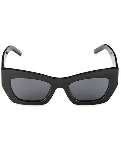 BOSS 52mm Cat Eye Sunglasses - Black