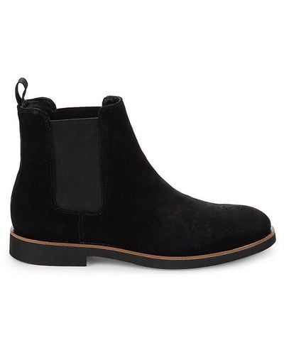 Marc Fisher Danny Suede Chelsea Boots - Brown