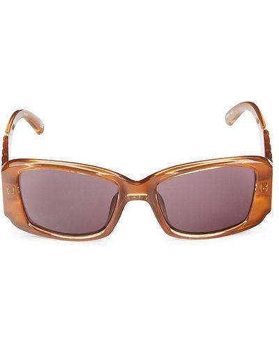 Le Specs Nouveau Riche 54Mm Square Sunglasses - Pink