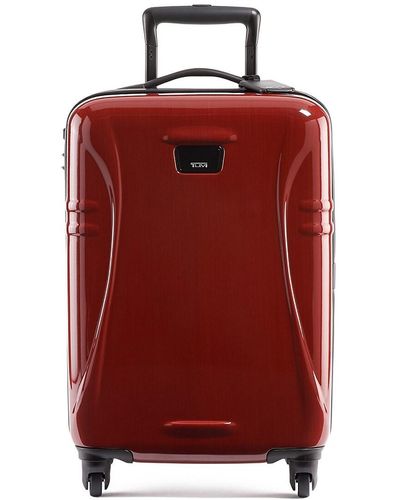 Tumi International 21.25-inch Hard Shell Carry-on luggage - Red