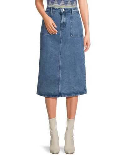 Blue PROSPERITY DENIM Skirts for Women | Lyst