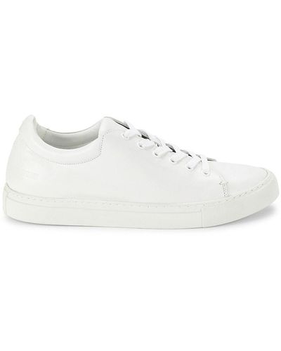 Zadig & Voltaire Fred Leather Trainers - White