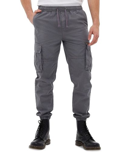 Bench Tapered Cargo Sweatpants - Blue