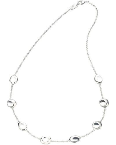Ippolita Glamazon Sterling Silver Medium Multi-shape Station Necklace - White