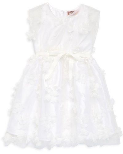 Marchesa Little Girl's Amelia Floral Dress - White