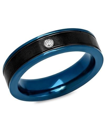 Blue Anthony Jacobs Rings for Men | Lyst