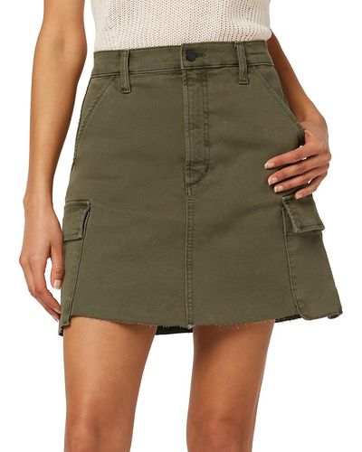 Joe's Jeans The Cargo Mini Skirt - Green