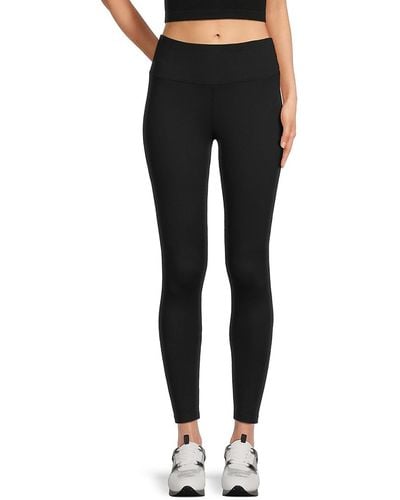 Calvin Klein Solid Leggings - Black