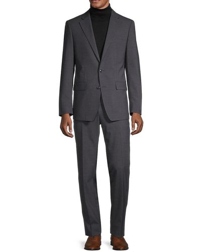 Calvin Klein Slim-fit Stretch-wool Suit - Gray