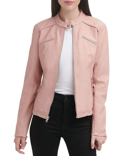 Guess Leather jackets for Women | Online Sale up to 70% off | Lyst